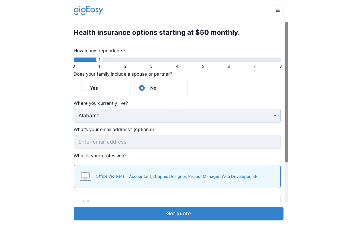 GigEasy screenshot 2
