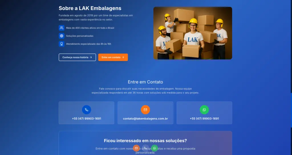 LAK Embalagens screenshot 7