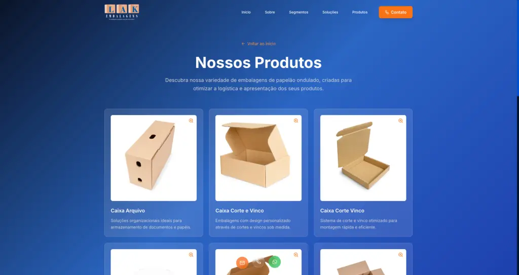 LAK Embalagens screenshot 5